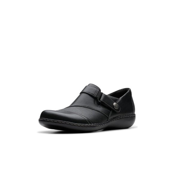 Clarks Womens Collection Ashland Gem Slip On Comfort Shoes Black Size 11M NIB - Picture 2 of 7